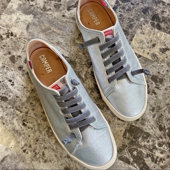 Camper Shoes - CAMPER borne silver lace up fashion comfort sneaker